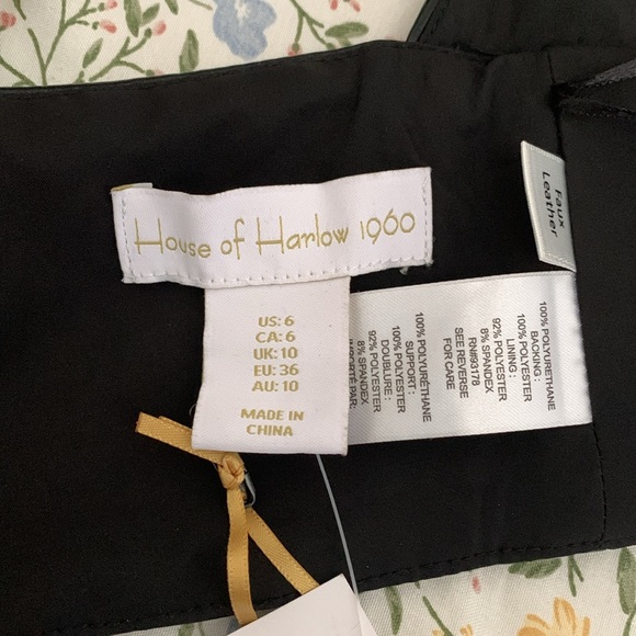 Faux leather top - Picture 4 of 4